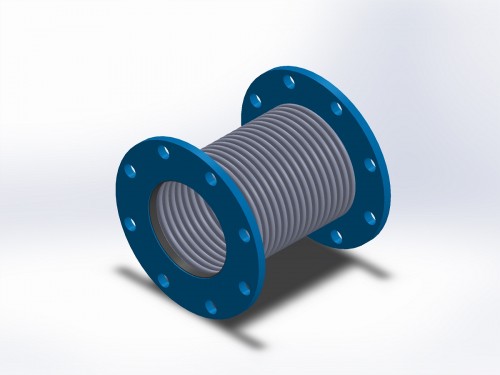 single bellows expansion joint