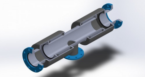 dual externally pressurized expansion joint